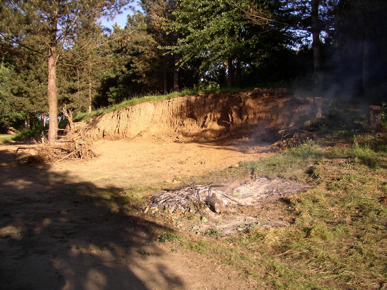 TRAVAUX ETANG DE CHAVAGNE
