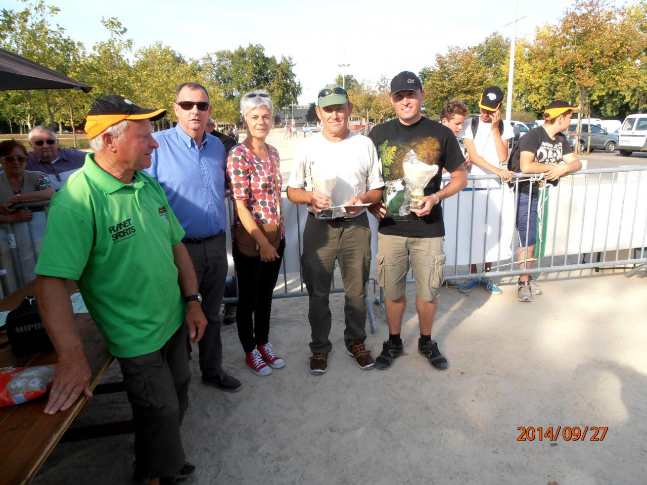 1ère Equipe du Marathon de Pêche 2014