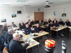 Les gardes pêche en formation